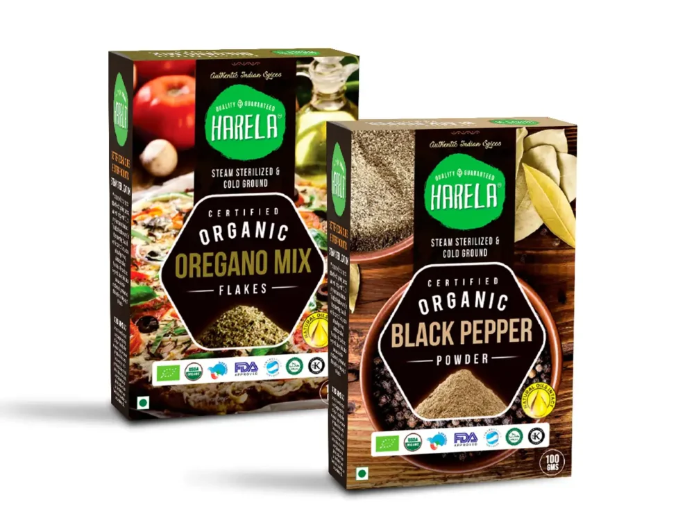 Black Pepper Powder | Oregano Mix | Pack of 2
