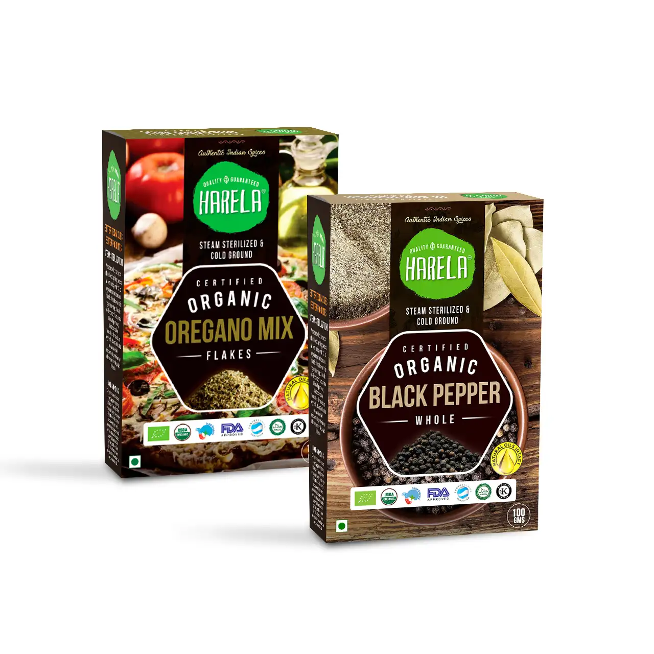 Mix Spice | Black Pepper Whole | Oregano Mix | Pack of 2