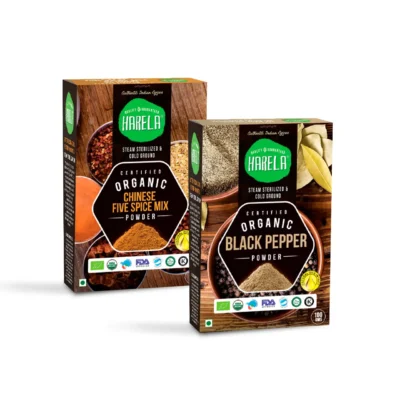 Chinese Five Star Spice Mix | Black Pepper Powder | Pack of 2