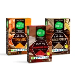 Kashmiri Red Chilli | Turmeric | Black Pepper | Pack Of 3