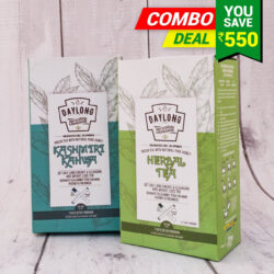Herbal Tea & Kashmiri Kahwa With Honey-Pack of 2