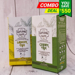 Lemon Tea & Green Tea With Honey-Pack of 2