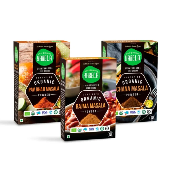 Chana Masala | Pav Bhaji Masala | Rajma Masala | Pack of 3