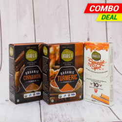Daily Essentials Combo Pack - (Cinnamon, Turmeric, Honey Sticks)