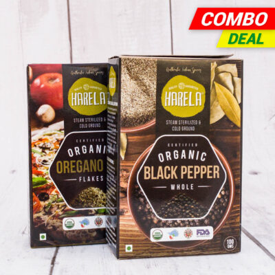 Daily Essentials Combo Pack - (Black Pepper Powder, Oregano Mix)